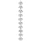 12 Pack: Silver Metal Lotus Beads, 16mm by Bead Landing™